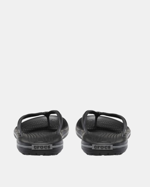 Sandalias De dedo Chancletas Mujer Crocs Negro 11033 CROCBAND FLIP