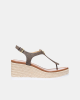 Sandalias Abiertas Rafia Mujer MICHAEL KORS Marrón 40S6VAMS1B VAL