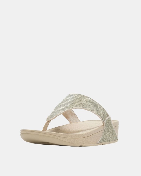 Sandalias De dedo Mujer FITFLOP Oro A4Z 675