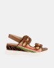 Sandalias Altas Fiesta Abiertas Mujer RockAway Marrón 85869