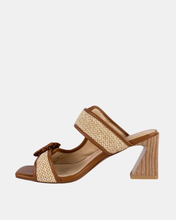 Sandalias Altas Fiesta Abiertas Mujer RockAway Marrón 85868