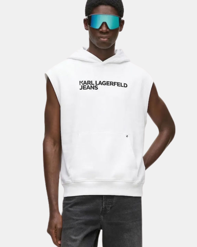 Sudaderas Manga corta Hombre Karl Lagerfeld Blanco B2M20029