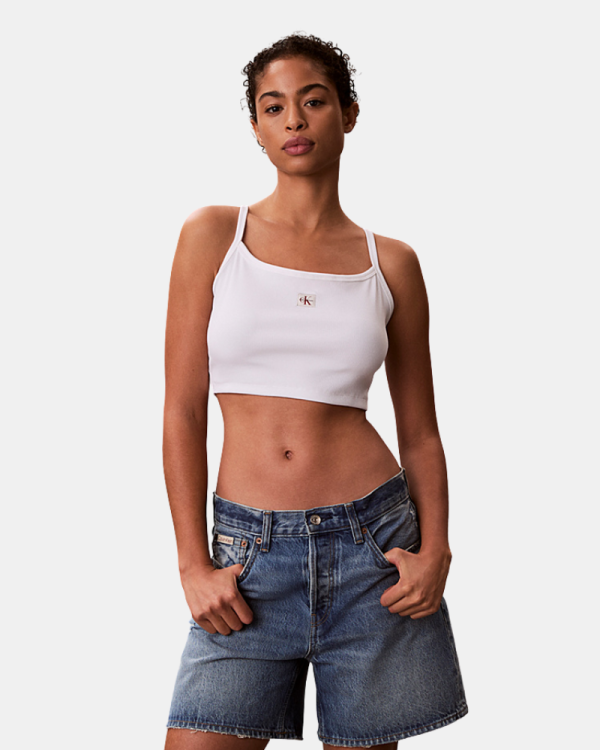 Tops para Mulher CALVIN KLEIN Branco LV047F221GYAF