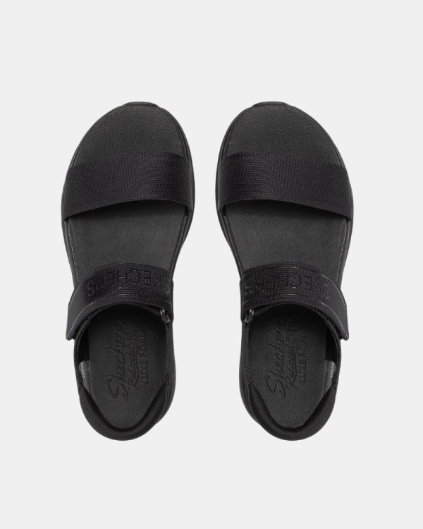 Sandálias Abertas Mulher SKECHERS Preto 119226 RELAXED FIT D'LUX WALKER