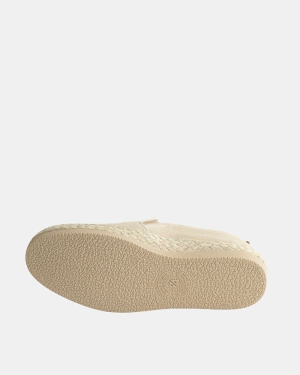 Sapatos Alpercatas Ráfia Homem RKS Bege BC11965