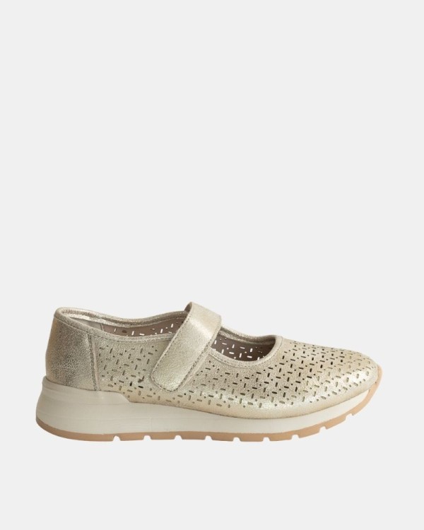 Sapatos Sabrinas Mulher RKS Ouro 322