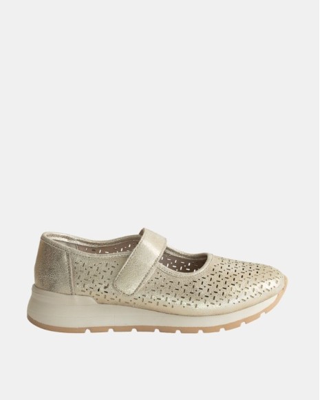Sapatos Sabrinas Mulher RKS Ouro 322