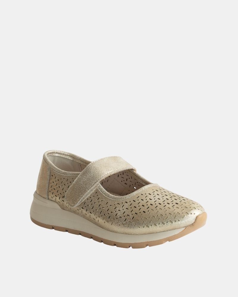 Sapatos Sabrinas Mulher RKS Ouro 322
