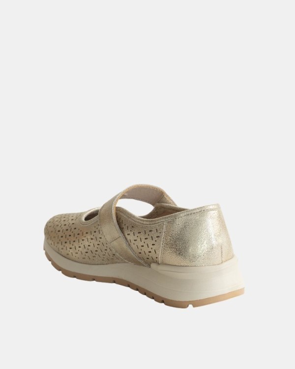 Sapatos Sabrinas Mulher RKS Ouro 322