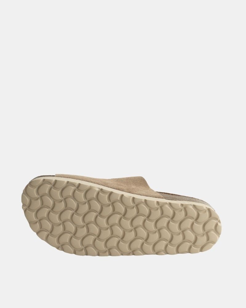 Sandalias Abiertas Mujer RKS Beige 11097