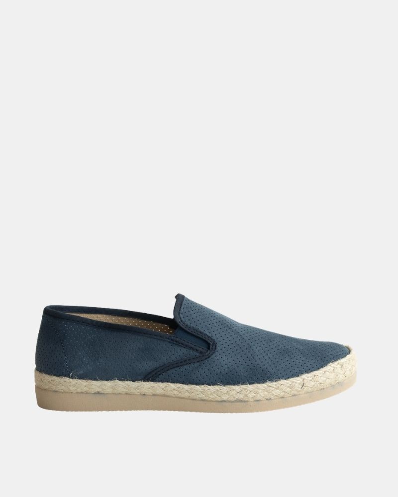 Sapatos Alpercatas de Ráfia para Homem RKS Azul BC7732