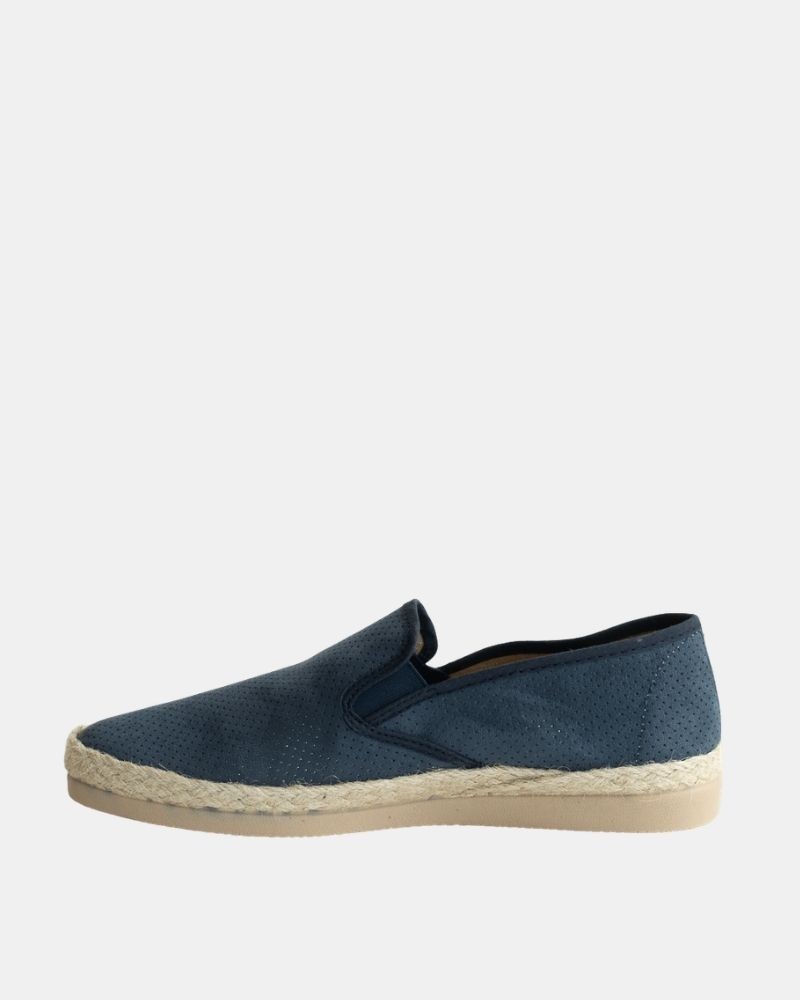 Sapatos Alpercatas de Ráfia para Homem RKS Azul BC7732
