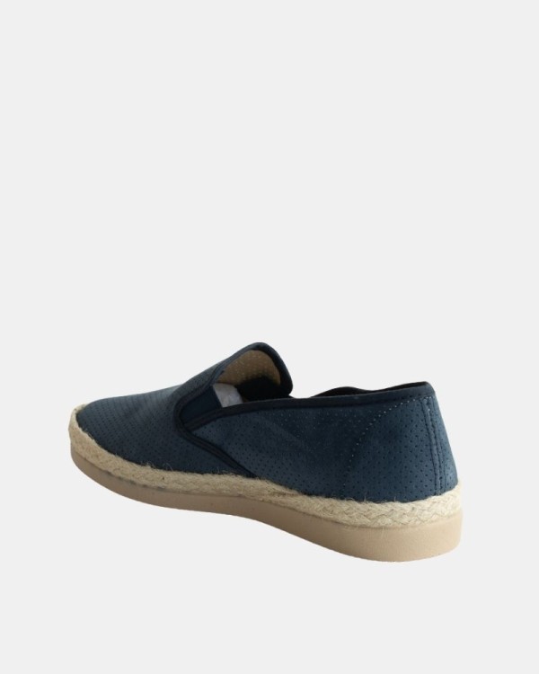 Sapatos Alpercatas de Ráfia para Homem RKS Azul BC7732