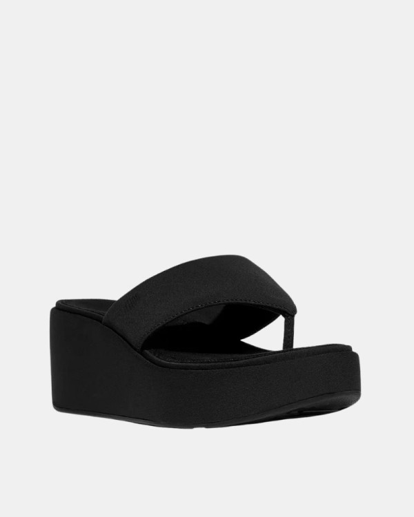 Sandálias de dedo para mulher FITFLOP pretas JF8 090
