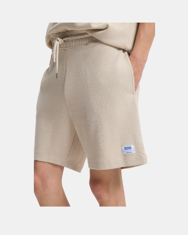 Calções para Homem HUGO Bege 50534451 NUWAFFLO