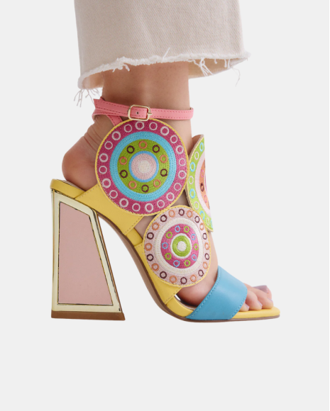 Sandálias Festa Mulher EXE Multicolor DOMINIC 580