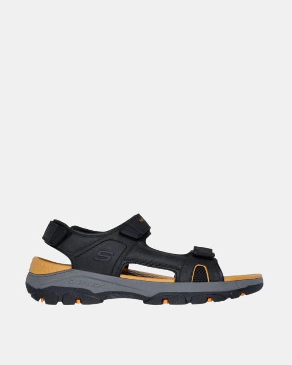 Sandalias Abiertas Hombre SKECHERS Negro 204106 RELAXED FIT TRESMEN HIRANO