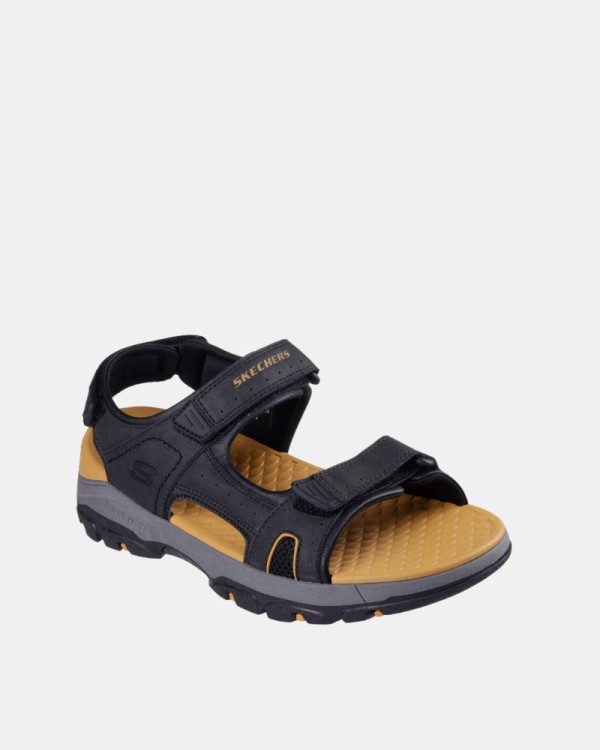 Sandalias Abiertas Hombre SKECHERS Negro 204106 RELAXED FIT TRESMEN HIRANO