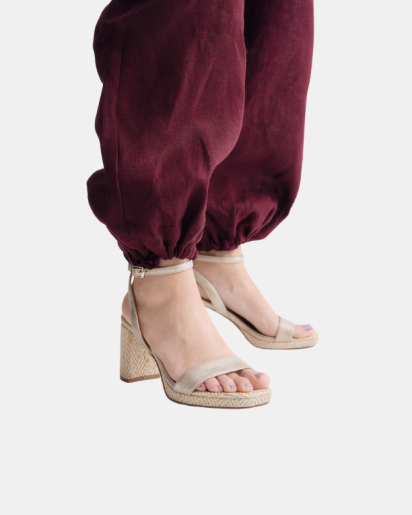 Sandalias Fiesta Mujer EXE Beige LUISA 778