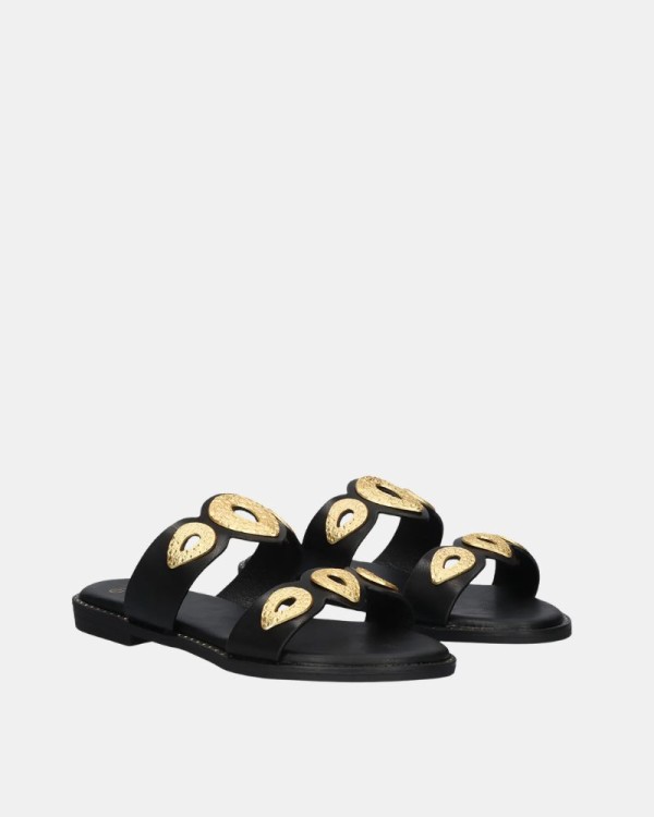 Sandalias Abiertas Mujer EXE Negro 6165720