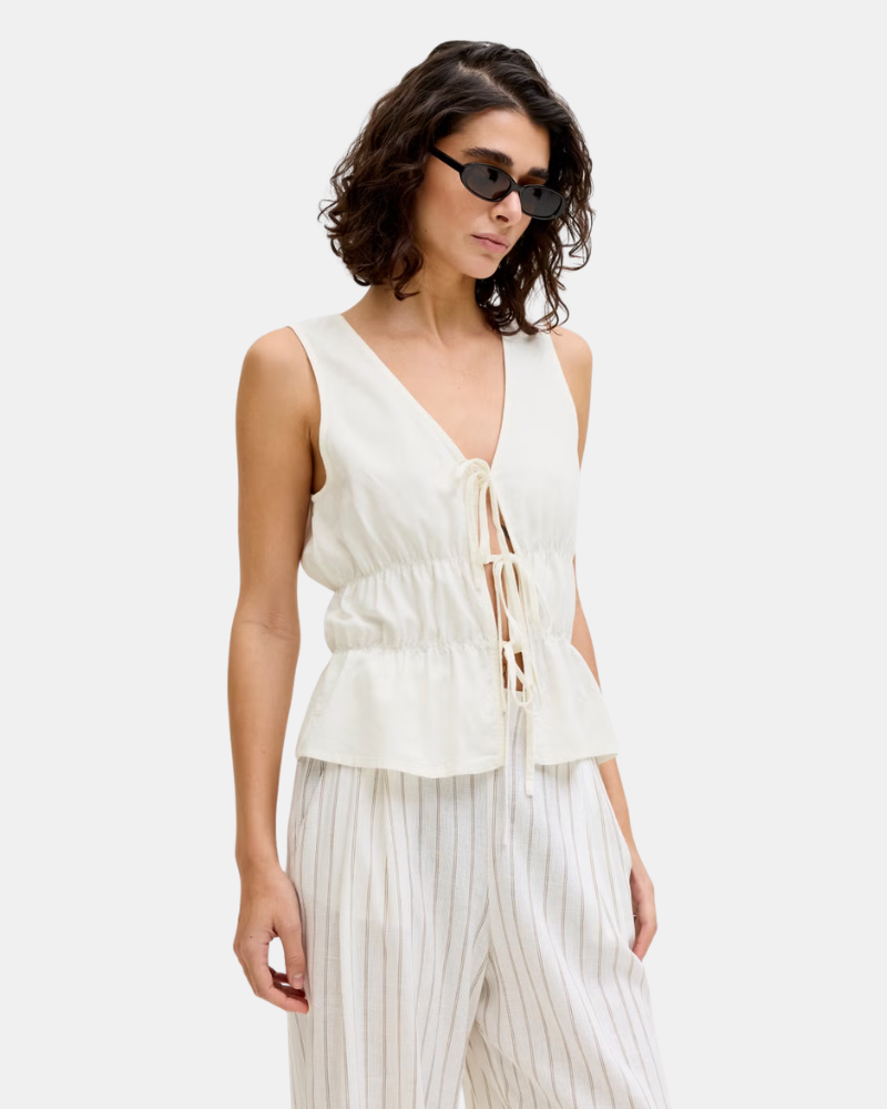 Camisas de manga curta Mulher JACK AND JONES Branco 12287713 ALMIRA