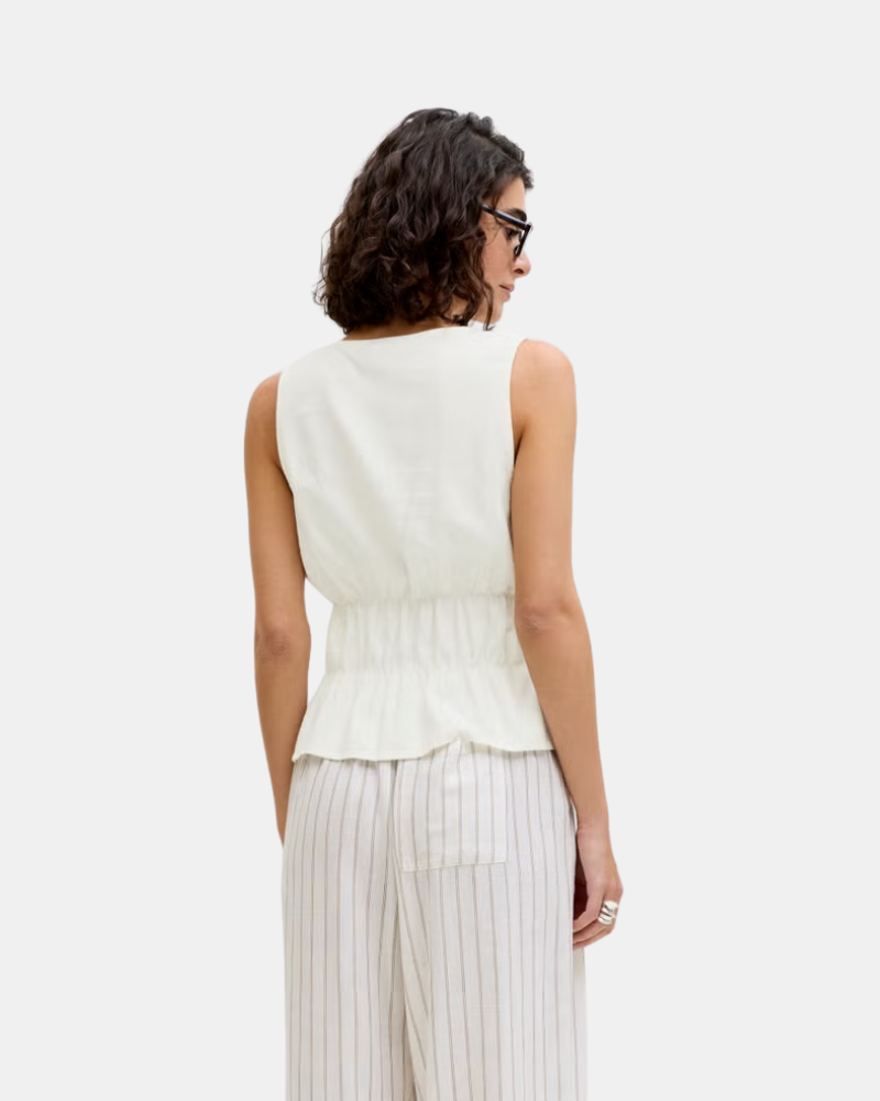 Camisas de manga curta Mulher JACK AND JONES Branco 12287713 ALMIRA