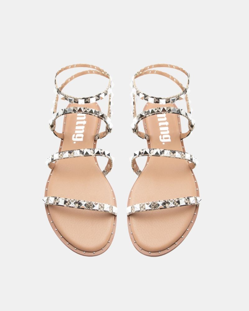 Sandalias Abiertas Mujer MUSTANG Animal Print 55896