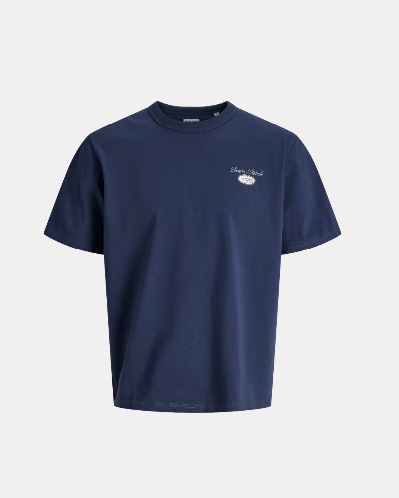 Camisetas Manga corta Hombre JACK AND JONES Azul 12288005 DOVER