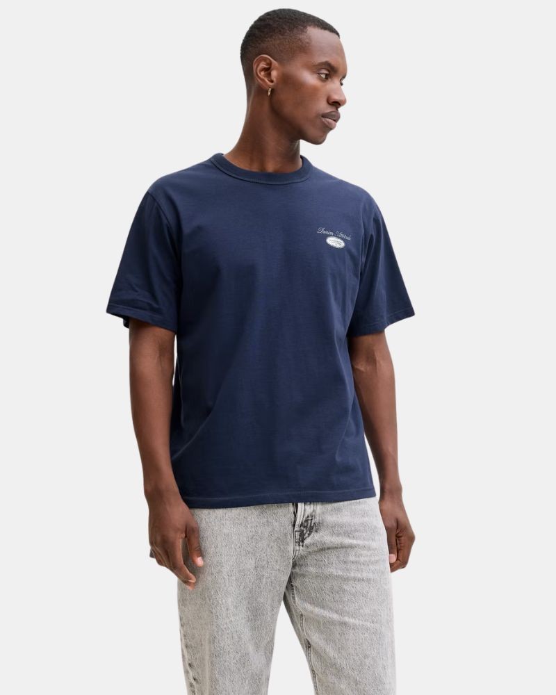 Camisetas Manga corta Hombre JACK AND JONES Azul 12288005 DOVER