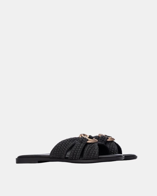 Sandalias Abiertas Mujer CARMELA Negro 163249