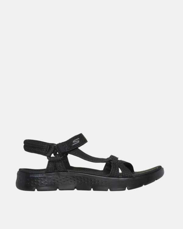 Sandalias Abiertas Mujer SKECHERS Negro 141451 GO WALK FLEX SUBLIME