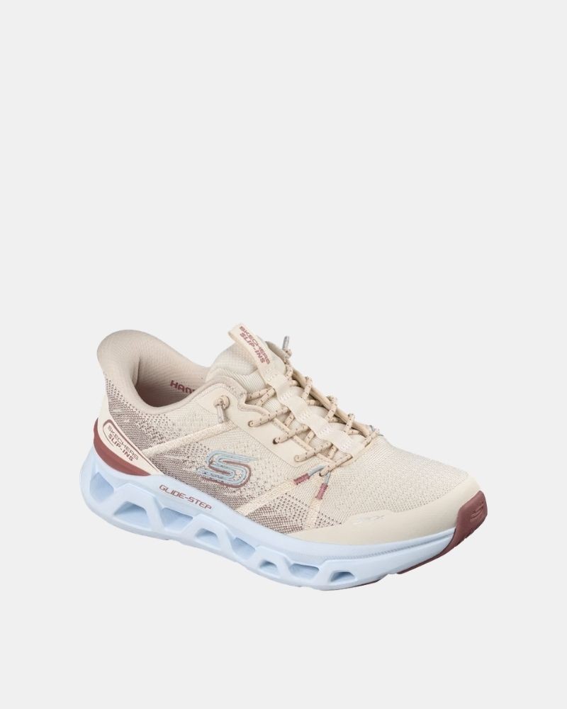 Ténis Baixos Mulher SKECHERS Branco 150513 SLIP INS GLIDE STEP