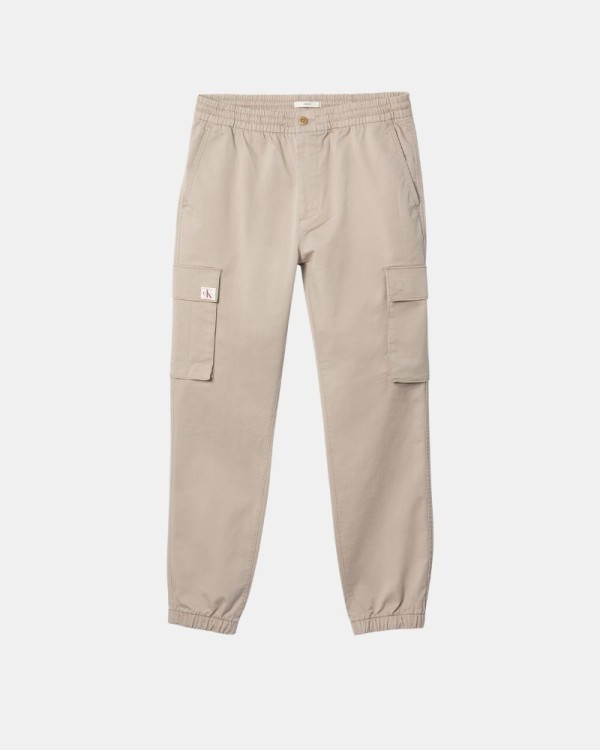 Calças Compridas Homem CALVIN KLEIN Verde LV04RD608GRAK