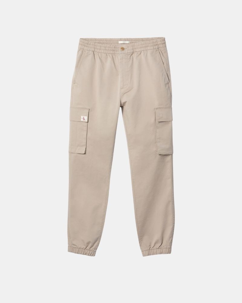 Calças Compridas Homem CALVIN KLEIN Verde LV04RD608GRAK