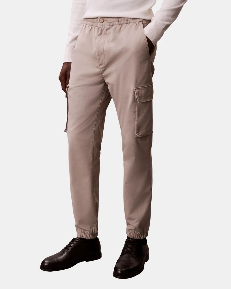 Calças Compridas Homem CALVIN KLEIN Verde LV04RD608GRAK