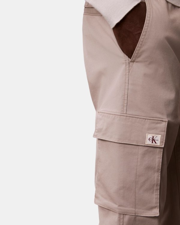 Calças Compridas Homem CALVIN KLEIN Verde LV04RD608GRAK