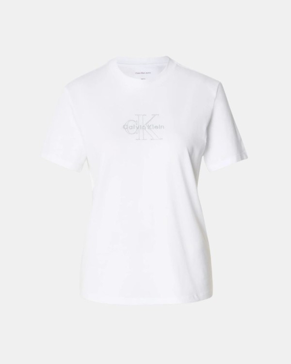Camisetas Manga curta Mulher CALVIN KLEIN Branco LV047F831G