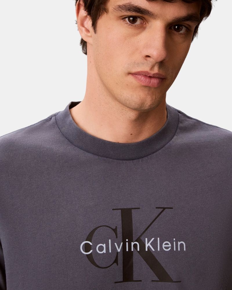 Camisetas Manga corta Hombre CALVIN KLEIN Azul LV04RG832GXL7