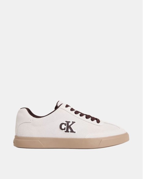 Ténis Baixos Homem CALVIN KLEIN Branco HM0HM02125