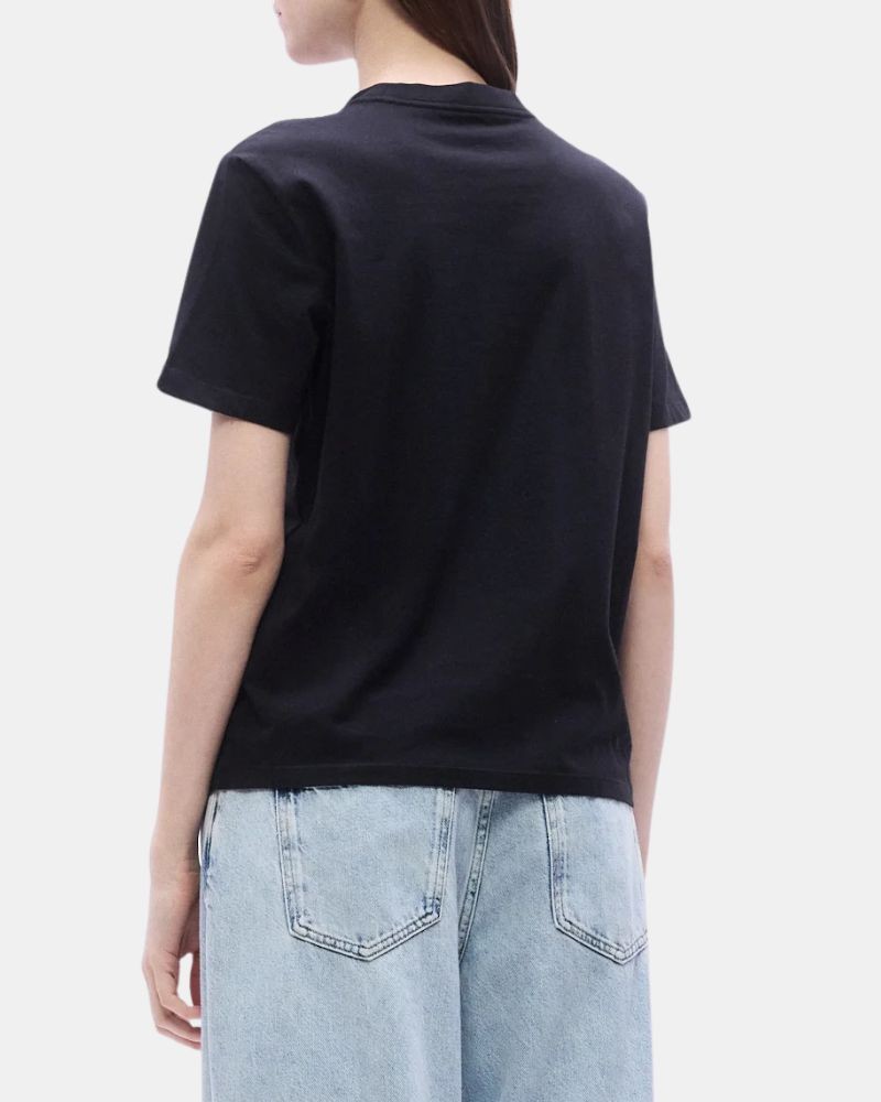 T-shirts de manga curta para mulher CALVIN KLEIN Preto LV047F831G