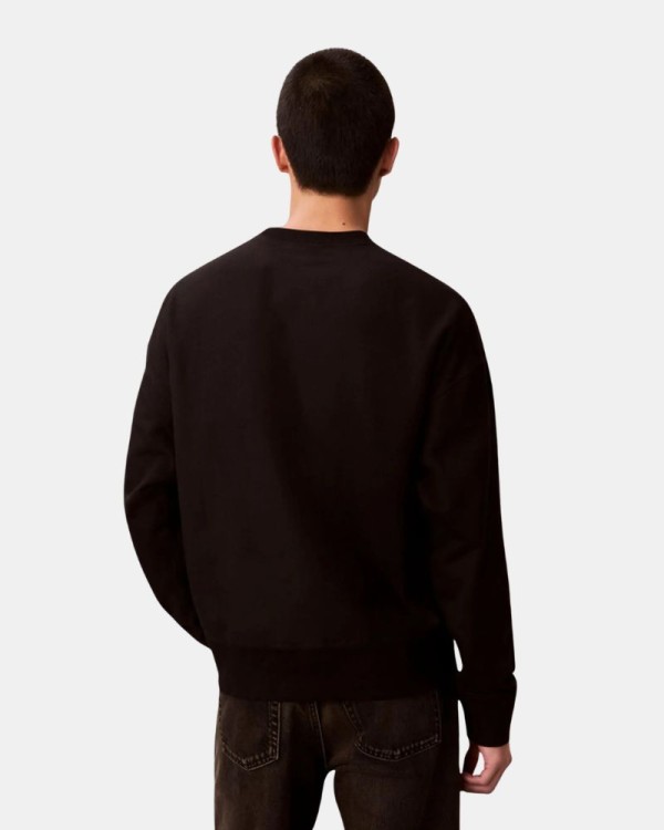 Sweatshirts sem capuz para homem CALVIN KLEIN Preto LV04RE200G