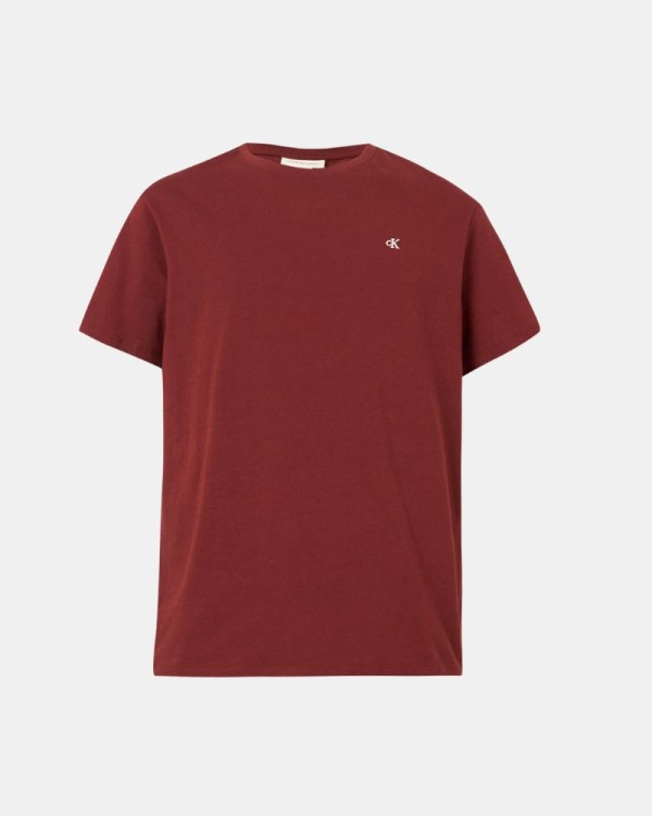 Camisetas de manga curta para homem CALVIN KLEIN Vermelho LV04RD254G