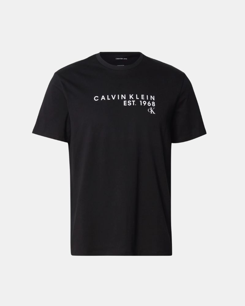 Camisetas Manga curta Homem CALVIN KLEIN Preto LV04RF800G