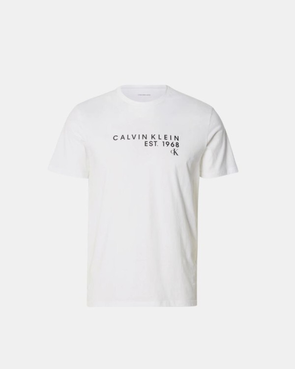 Camisetas Manga corta Hombre CALVIN KLEIN Blanco LV04RF800G