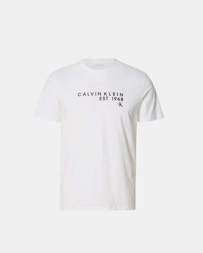 Camisetas Manga corta Hombre CALVIN KLEIN Blanco LV04RF800G