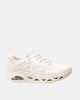 Sapatilhas Baixas Mulher SKECHERS Brancas 190115 UNO GLIDE STEP AIR GLIDERS