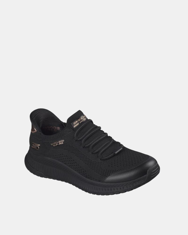 Sapatilhas Baixas Mulher SKECHERS Pretas 117743 BOBS SQUAD 4