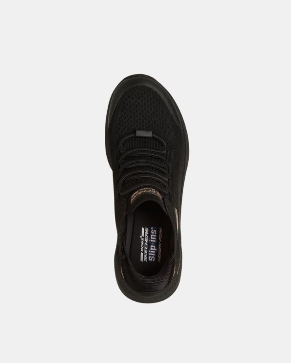 Sapatilhas Baixas Mulher SKECHERS Pretas 117743 BOBS SQUAD 4