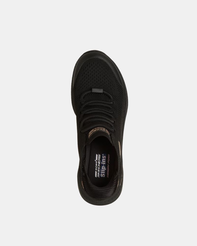 Sapatilhas Baixas Mulher SKECHERS Pretas 117743 BOBS SQUAD 4