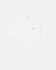 Camisetas de manga curta para homem LACOSTE Branco TH7318